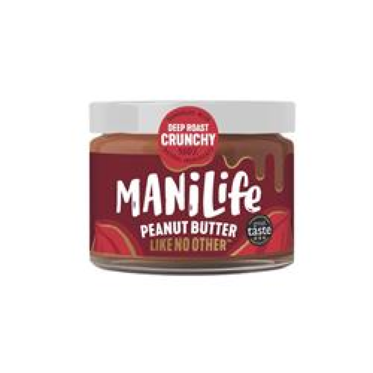 Dark Manilife Manilife Deep Roast Crunchy Peanut Butter - 275G Jar