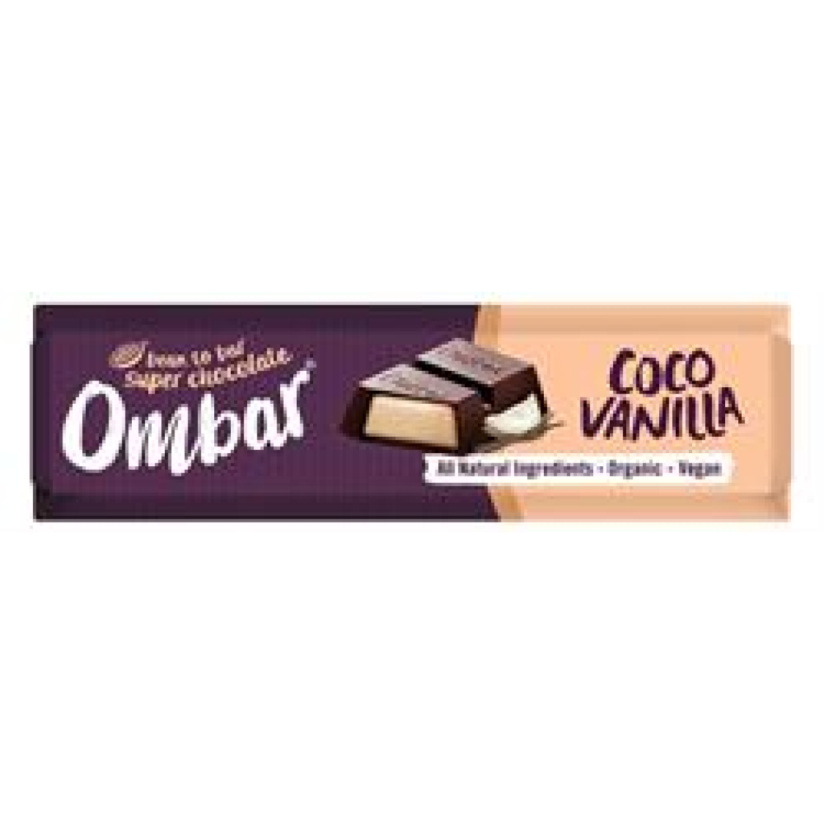 Ombar Ombar Coconut Vanilla Filled Chocolate Bar 42g