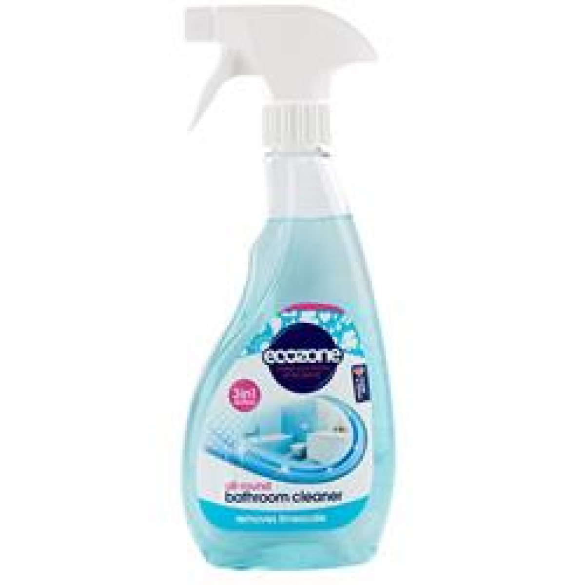 Ecozone 3 in 1 Bathroom Cleaner Spray 500ML