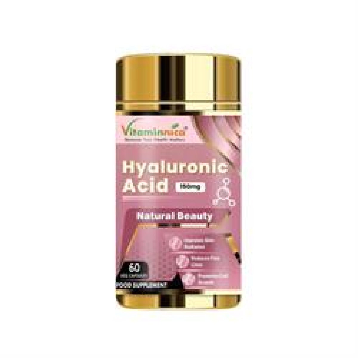 Vitaminnica Hyaluronic Acid 150Mg 60 Capsules