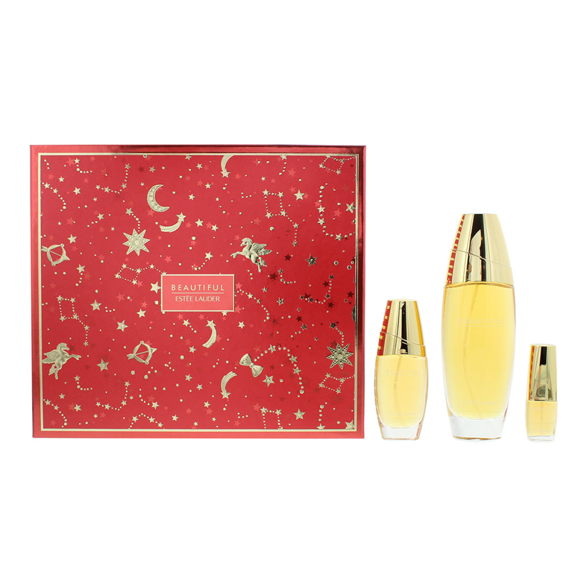 Photos - Women's Fragrance Estee Lauder Estée Lauder Beautiful 3 Piece Gift Set: Eau De Parfum 100ml - Eau De Parfum 30ml - Eau De Parfum 4.7ml 