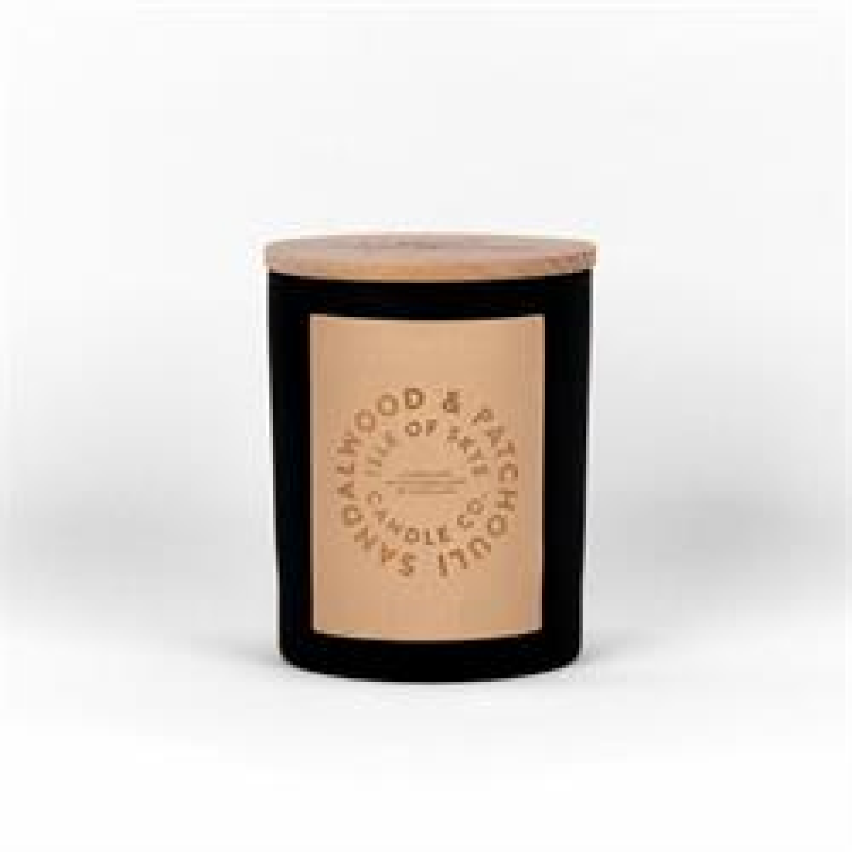 Black Isle Of Skye Sandalwood & Patchouli Natural Candle 9.5Cm X 8Cm X 8Cm