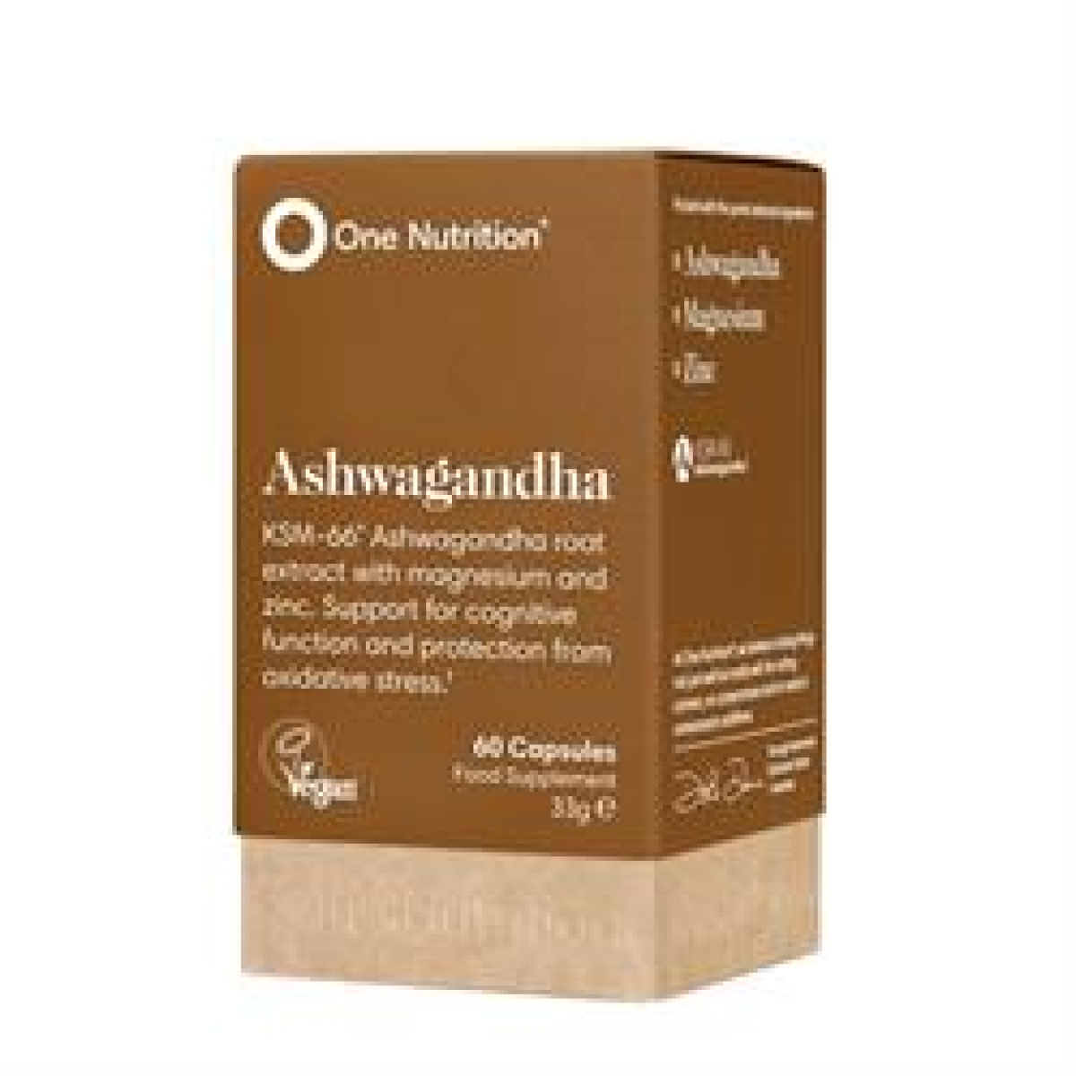 One Nutrition Ashwagandha - 60 Capsules