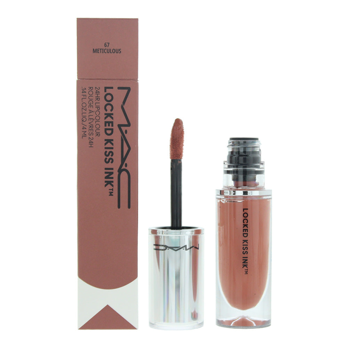 Locked Kiss Ink Mac 67 Meticulous Lip Colour 4Ml