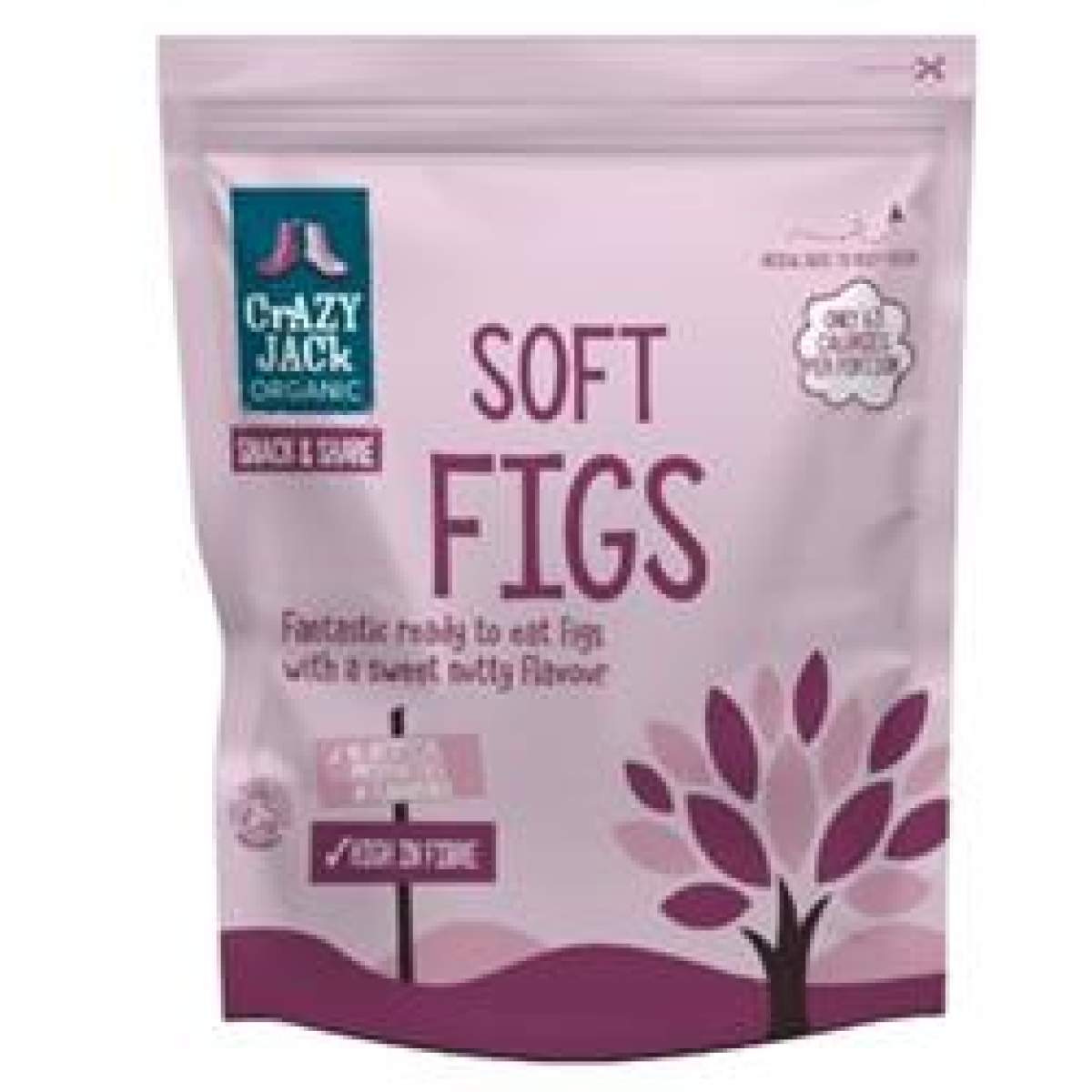 Crazy Jack Crazy Jack Organic Soft Figs Ready to Eat 200g