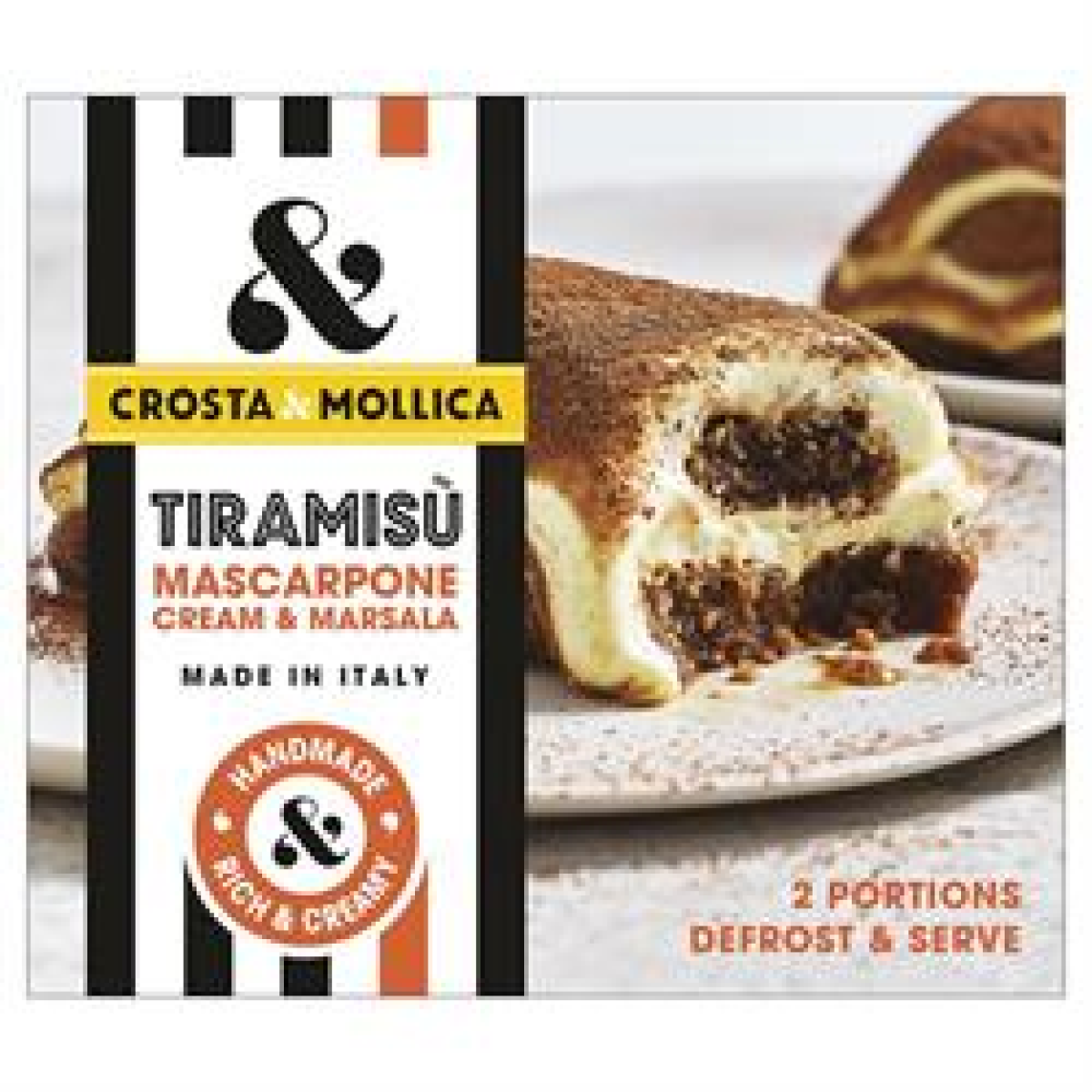Crosta Mollica Cream Crosta & Mollica Tiramisu 2 X 110G