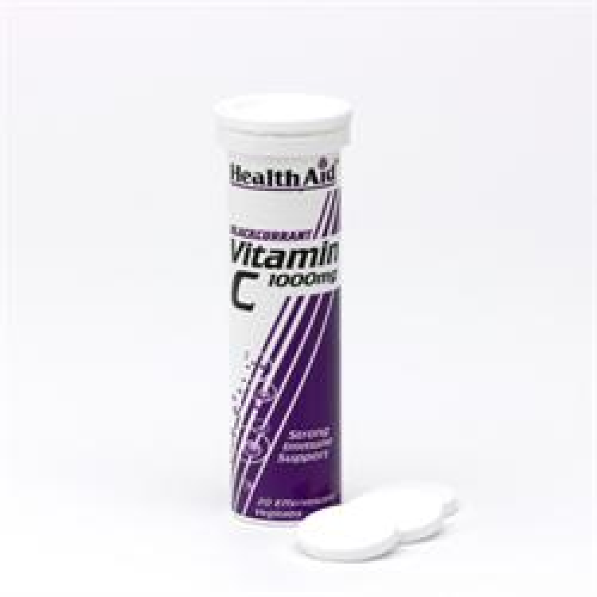 Healthaid Vitamin C 1000Mg Effervescent Blackcurrant Flavour 20 Tablets