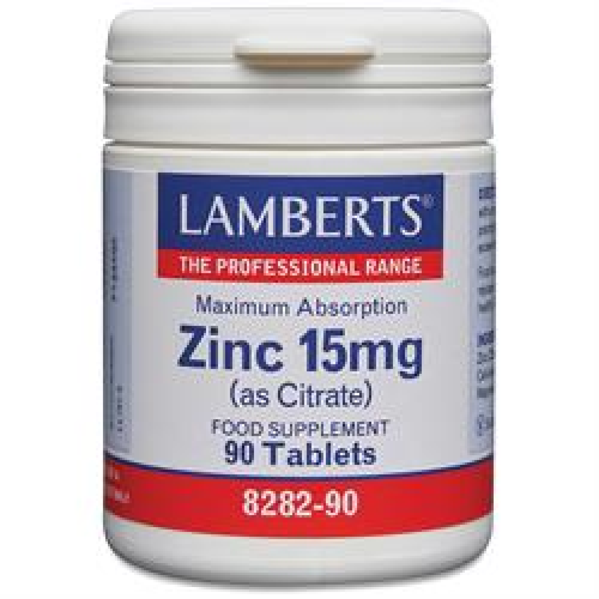 Lamberts Zinc 15mg (as Citrate) 90 tablet