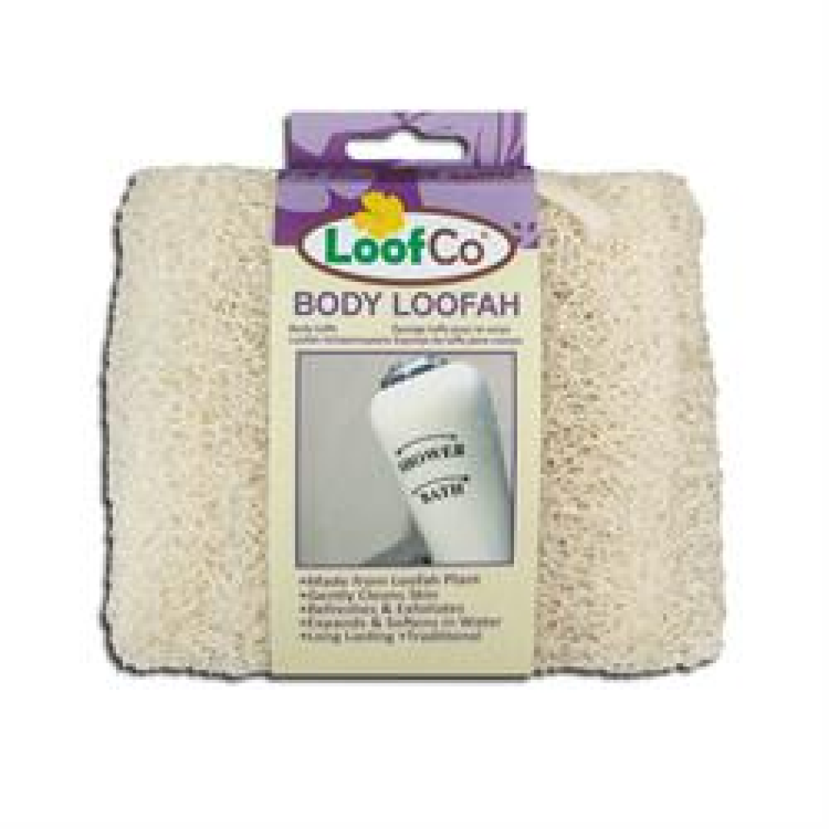 Loofco Body Loofah Exfoliator Pad Plastic Free
