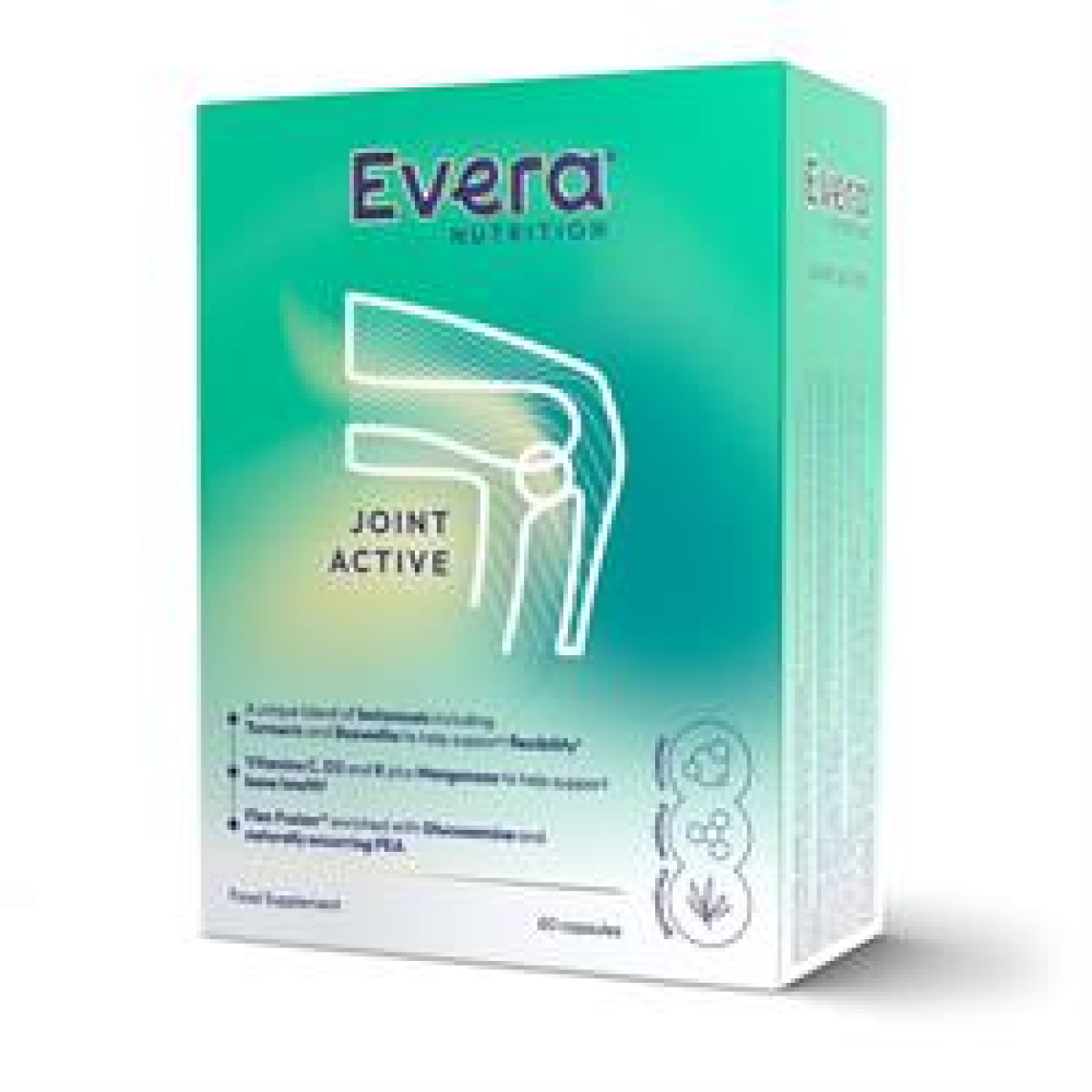 Evera Nutrition Evera Nutrition Joint Active 60 Capsules Vegetarian Supplement