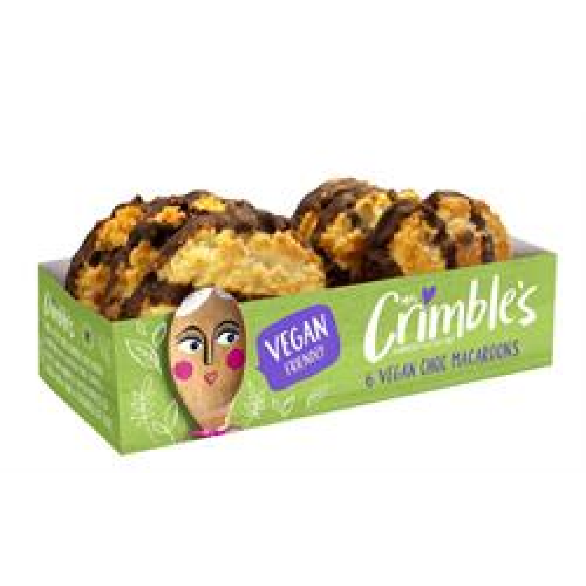 Mrs Crimbles Mrs Crimble's Gluten Free Vegan Chocolate Macaroons 195g