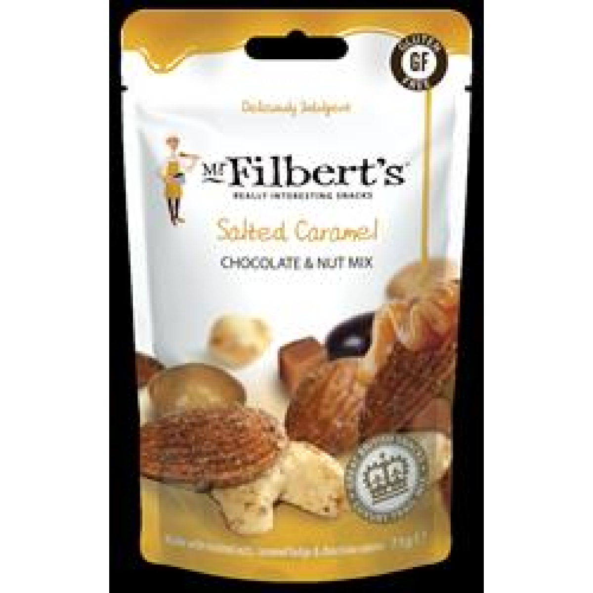 Mr Filberts Mr Filberts Salted Caramel Chocolate Nut Mix 75g
