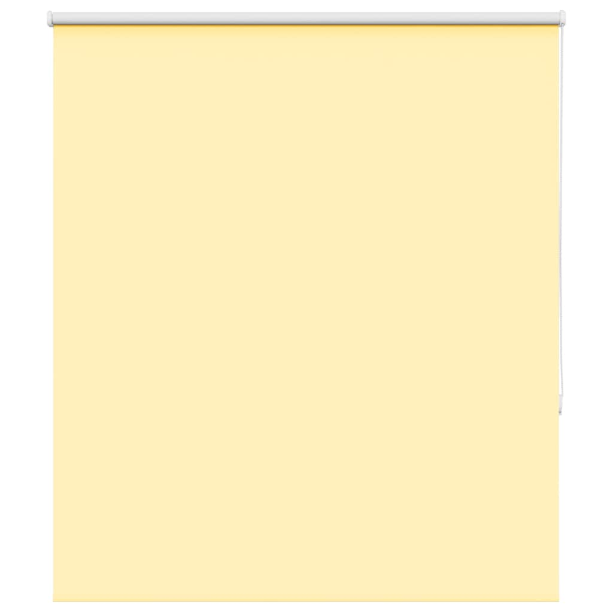 Yellow Vidaxl Roller Blind Blackout 125X130 Cm Fabric Width 121.6 Cm Polyester