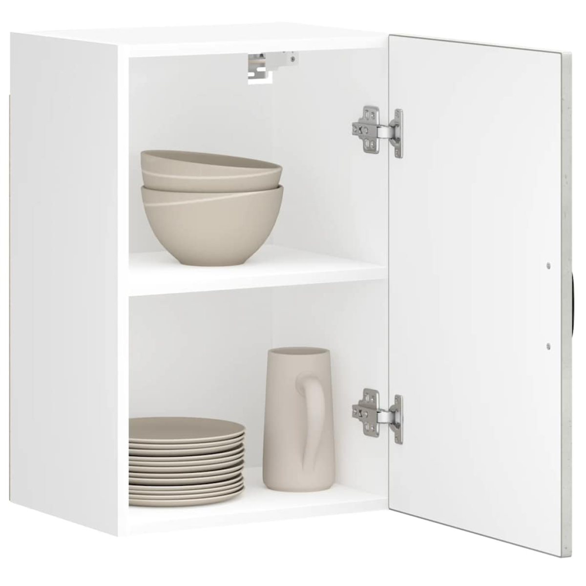 Grey Vidaxl Kitchen Wall Cabinet Lucca Concrete Engineered Wood