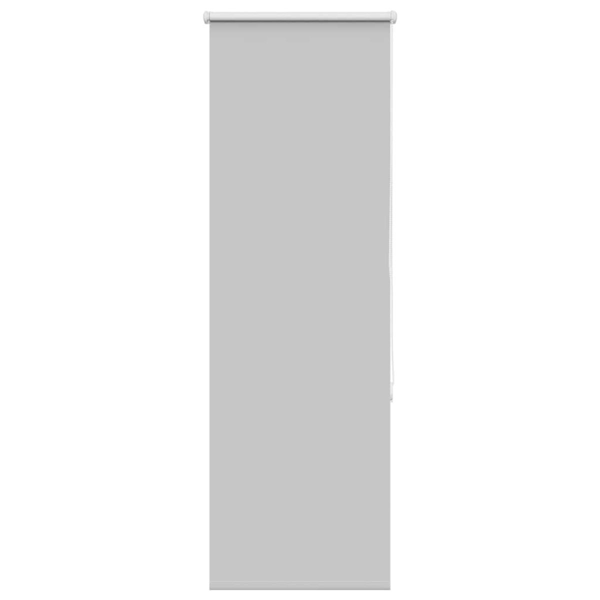 Vidaxl Light/Grey Roller Blind Blackout 50X175 Cm Fabric Width 45.7 Cm Polyester