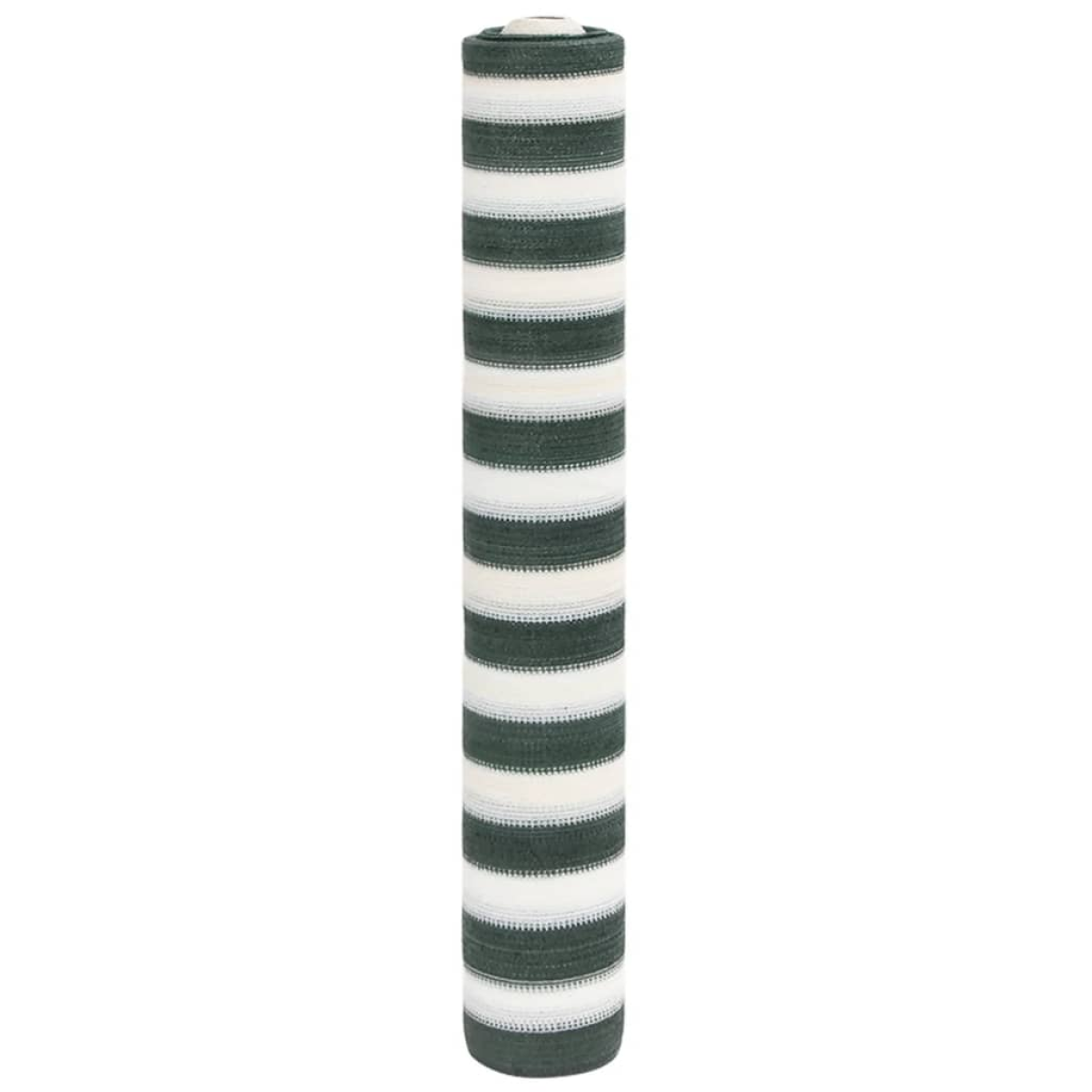 Green/White Vidaxl Privacy Net And 2X10 M Hdpe 195 G/M²