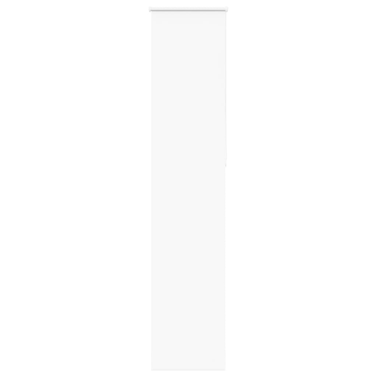 White Vidaxl Roller Blind Blackout 45X230 Cm Fabric Width 40.7 Cm Polyester