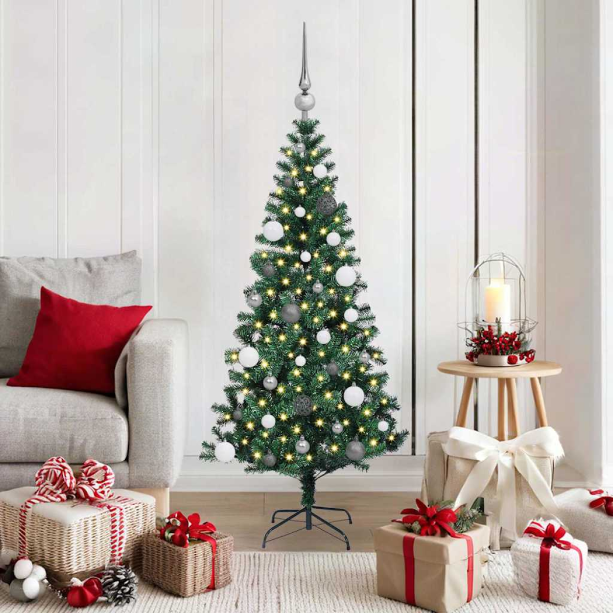 Green Vidaxl Artificialchristmastree 150Cm Pvc