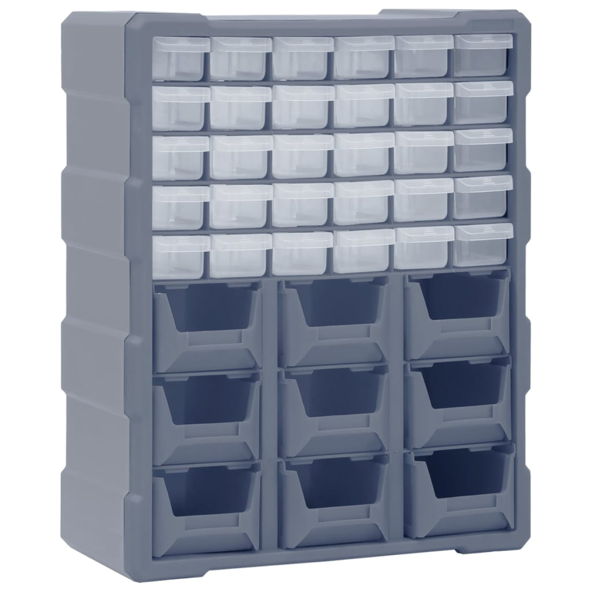 Photos - Tool Box VidaXL Multi-drawer Organiser with 39 Drawers 38x16x47 cm 