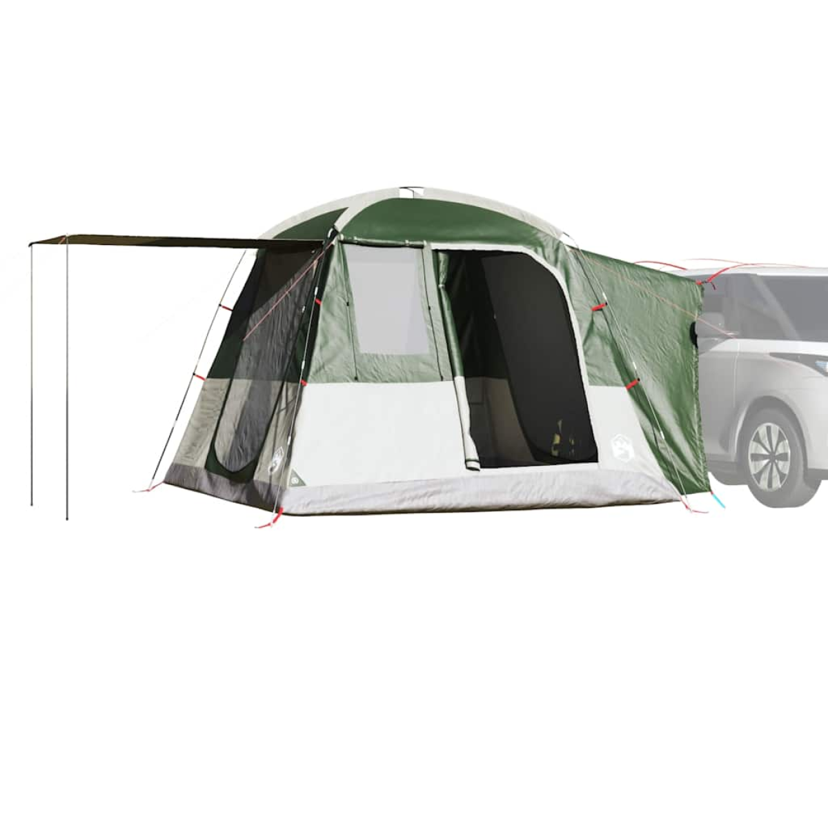 Green Vidaxl Car Tent 4-Person Waterproof