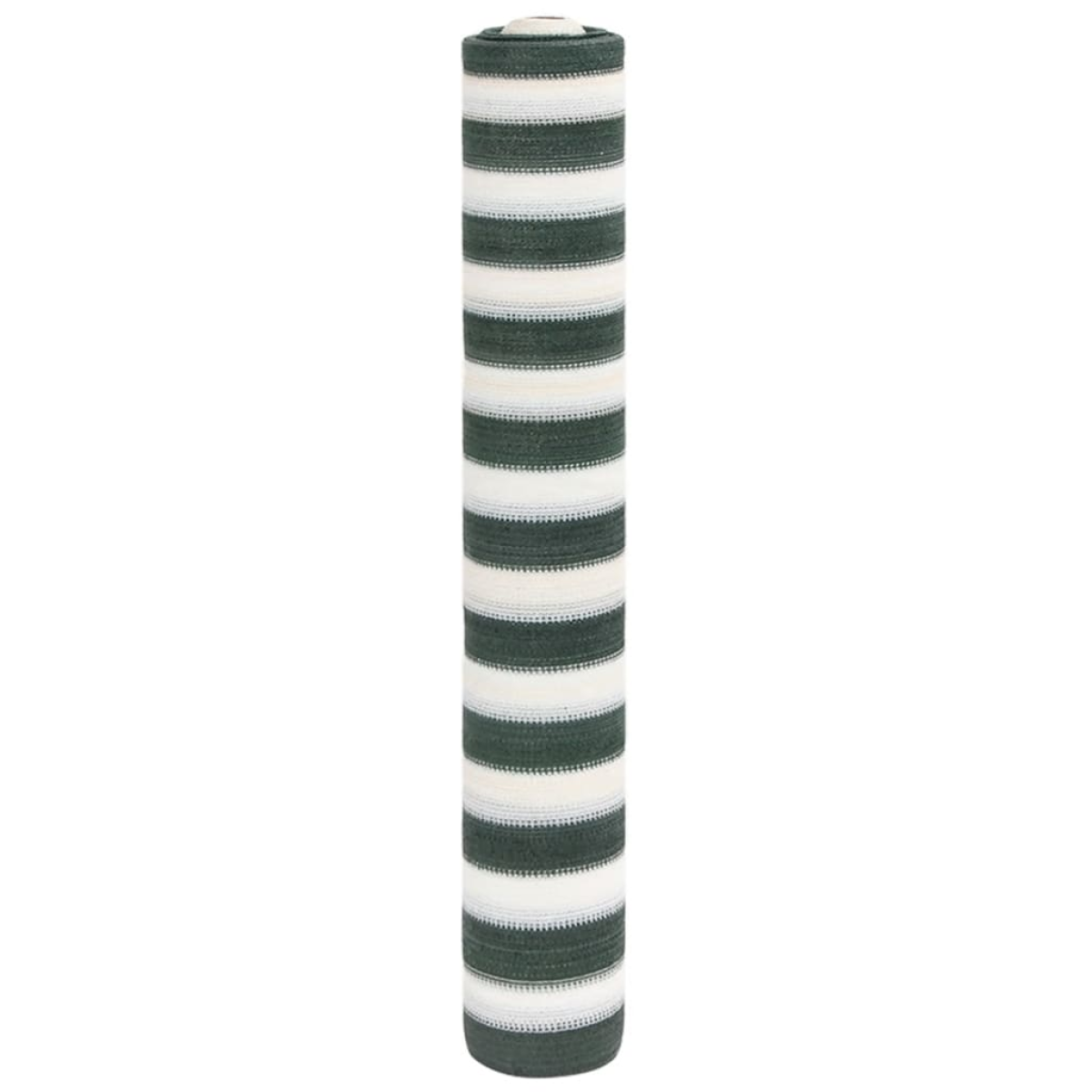 Vidaxl Green/White Privacy Net And 1.5X25 M Hdpe 195 G/M²