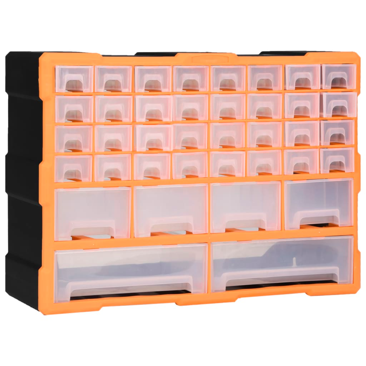 Photos - Tool Box VidaXL Multi-drawer Organiser with 38 Drawers 52x16x37.5 cm 