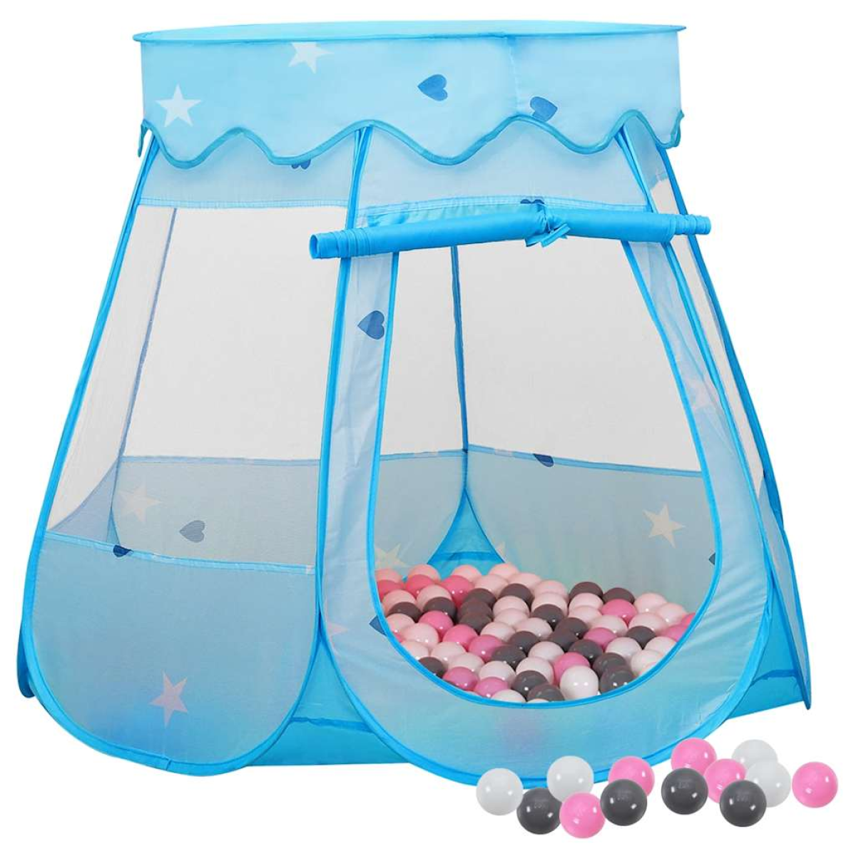 Vidaxl Blue Children Play Tent With 250 Balls 102X102x82 Cm