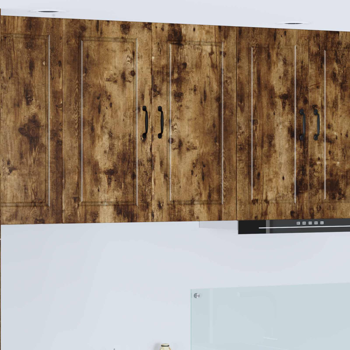 vidaXL Kitchen Cabinet Smoked Oak 80 x 31 x 80 cm Engineered Wood