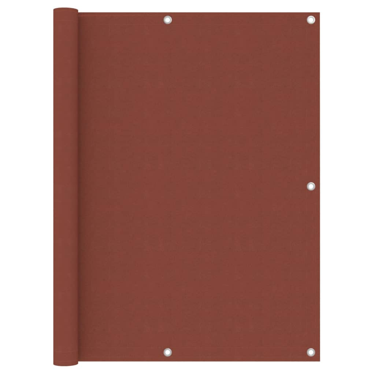 Vidaxl Balcony Screen Terracotta 120X400 Cm Oxford Fabric