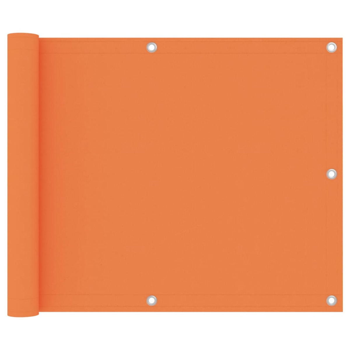 Orange Vidaxl Balcony Screen 75X600 Cm Oxford Fabric