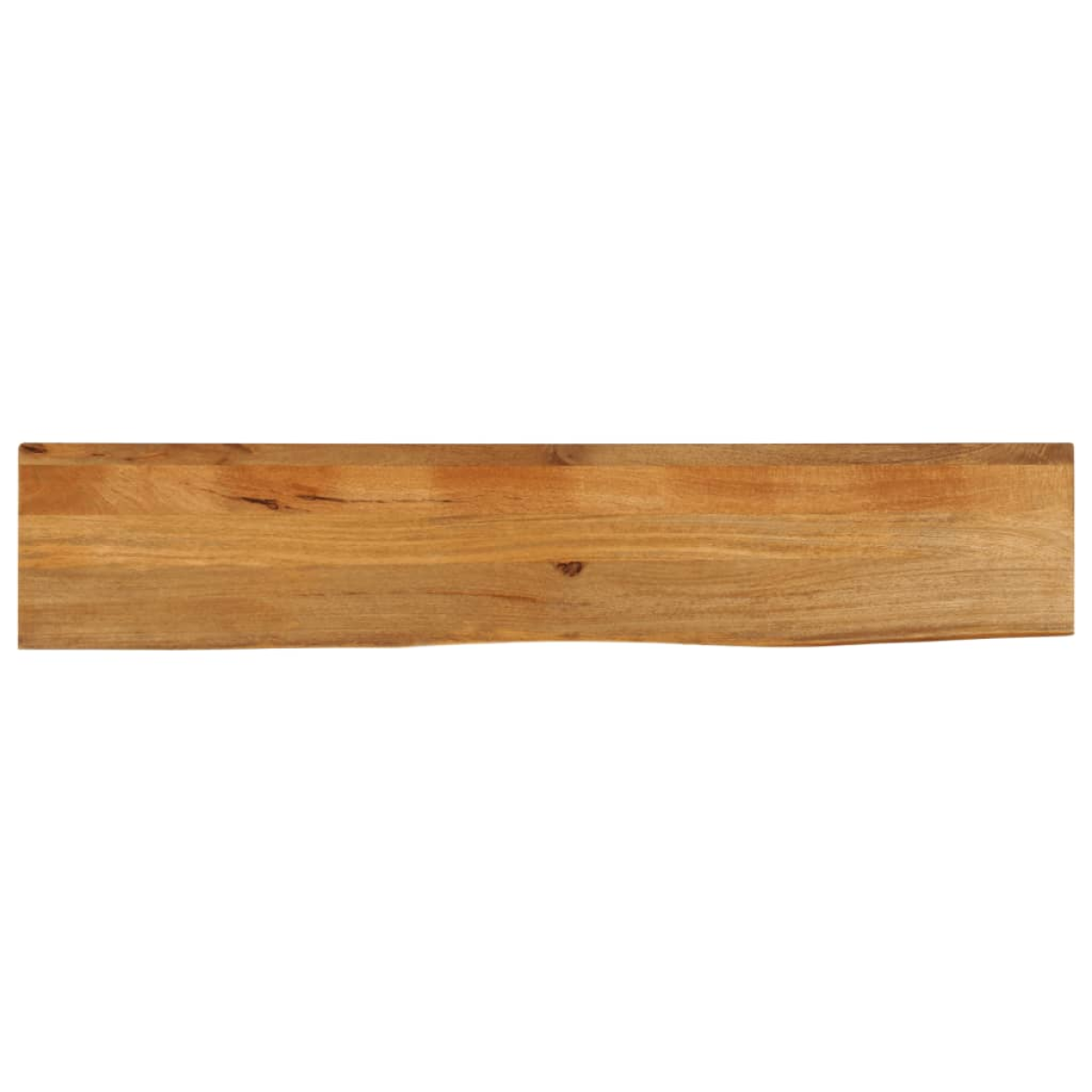 Vidaxl Table Top Live Edge 180X40x2.5 Cm Solid Wood Mango