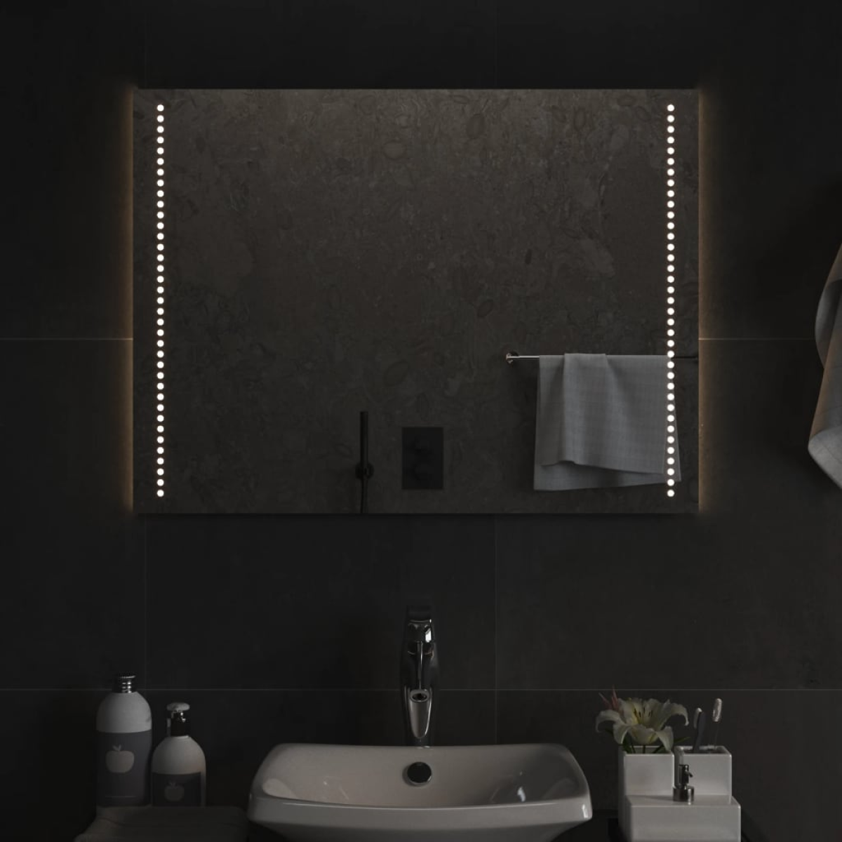 Vidaxl Led Bathroom Mirror 60X80 Cm