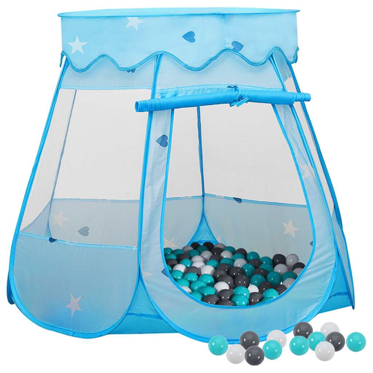 Vidaxl Blue Children Play Tent With 250 Balls 102X102x82 Cm
