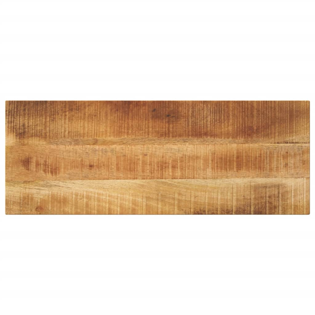 vidaXL Table Top 90x40x2.5 cm Rectangular Solid Wood Rough Mango