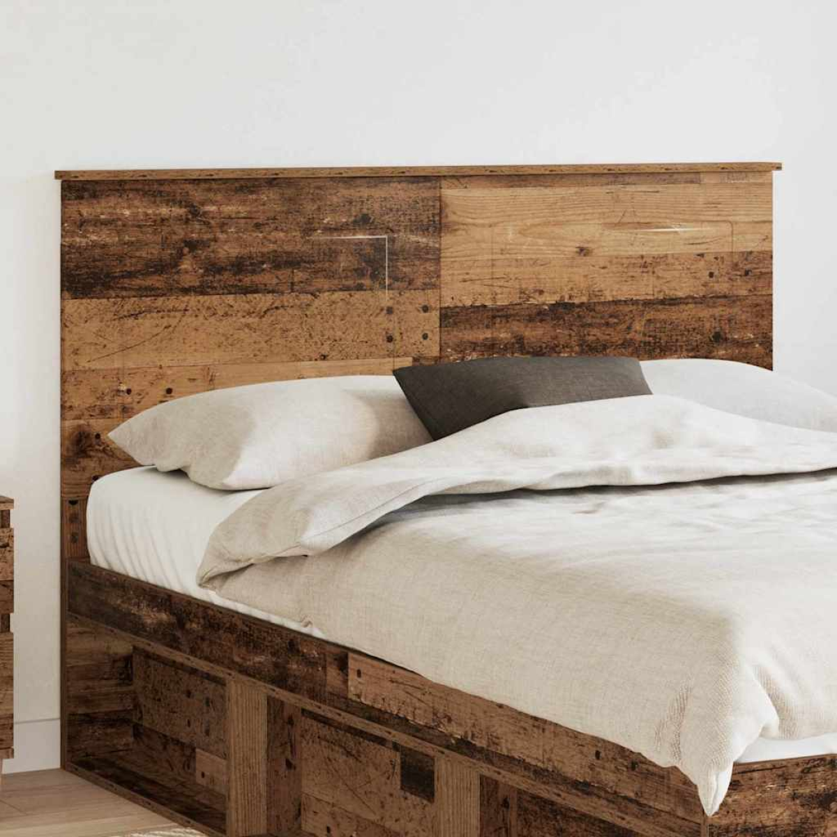 vidaXL Headboard Old Wood 140 cm Engineered Wood