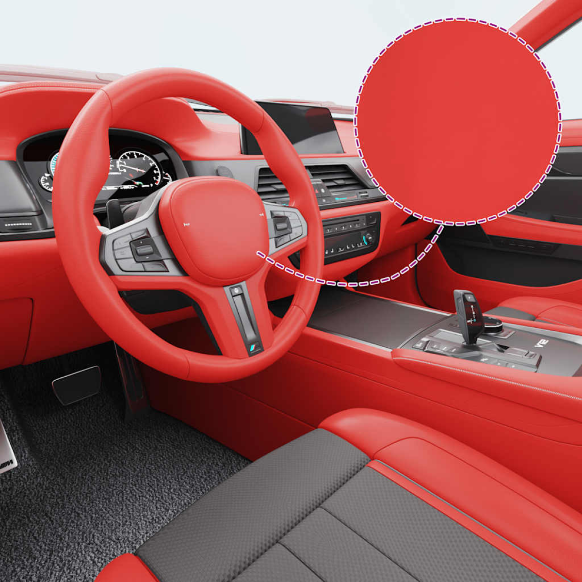 Red Vidaxl Car Films 2 Pcs Matt 100X150 Cm+50X150 Cm