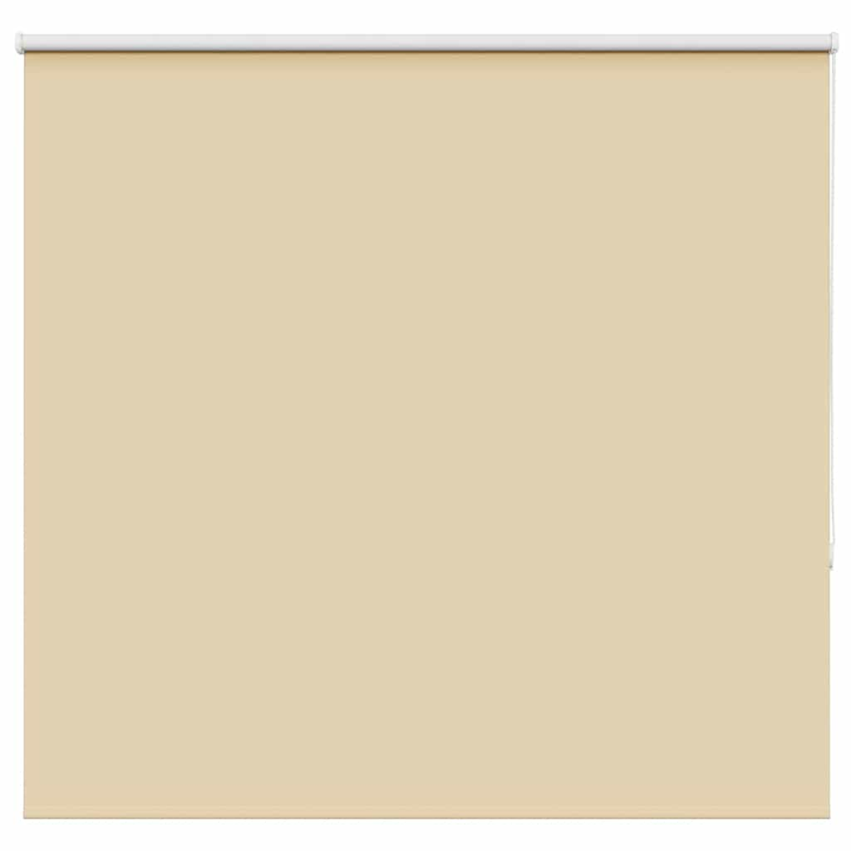 Vidaxl Beige Roller Blind Blackout 150X150 Cm Fabric Width 146.6 Cm Polyester