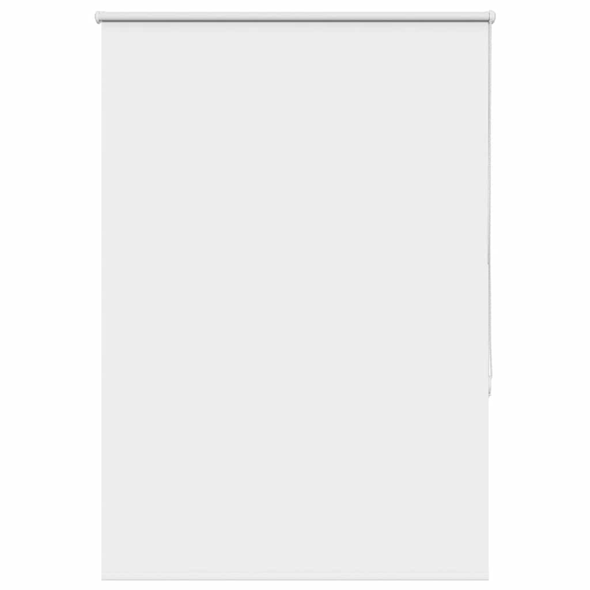 Vidaxl White Roller Blind Blackout 100X175 Cm Fabric Width 95.7 Cm Polyester