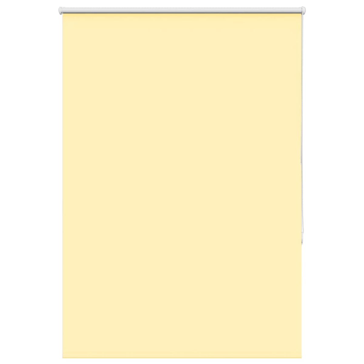 Vidaxl Yellow Roller Blind Blackout 100X175 Cm Fabric Width 95.7 Cm Polyester