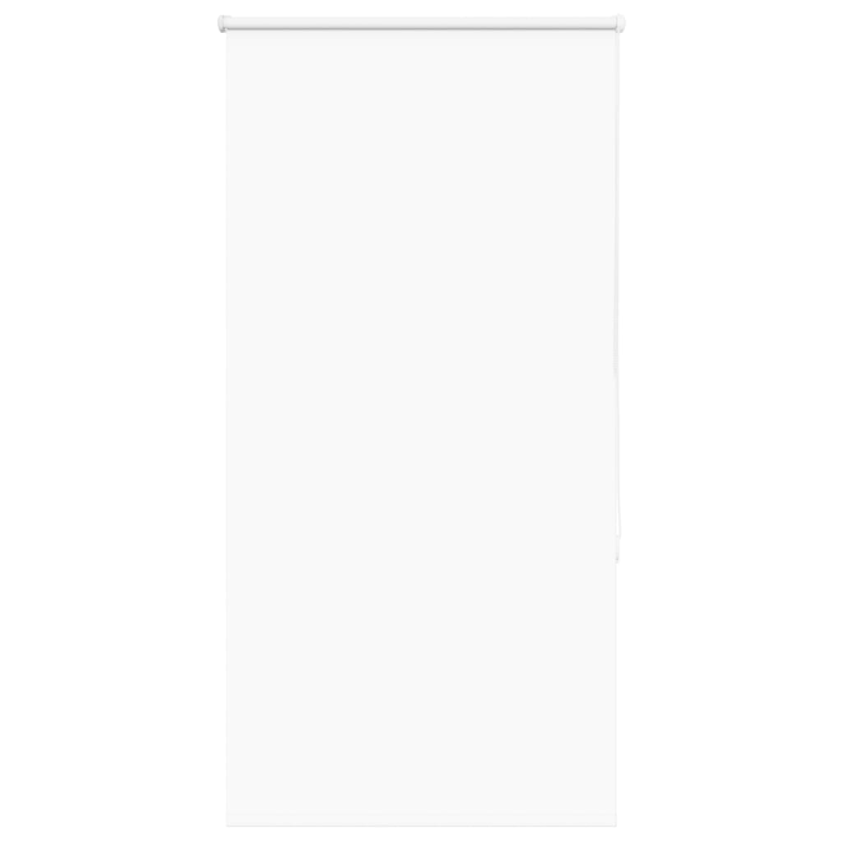 White Vidaxl Roller Blind Blackout 75X150 Cm Fabric Width 70.7 Cm Polyester