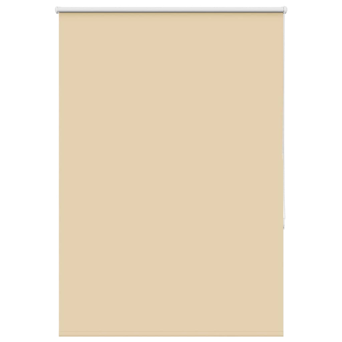 Beige Vidaxl Roller Blind Blackout 100X175 Cm Fabric Width 95.7 Cm Polyester