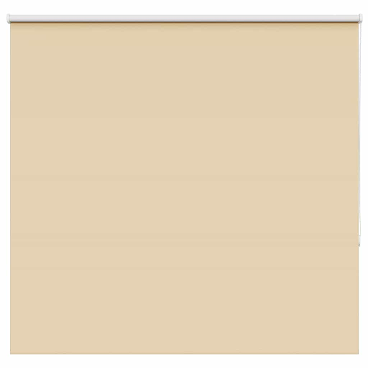 Beige Vidaxl Roller Blind Blackout 150X130 Cm Fabric Width 146.6 Cm Polyester