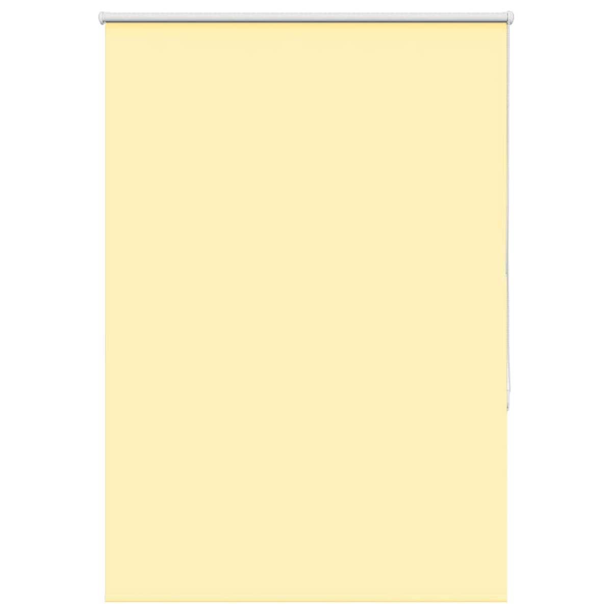 Vidaxl Yellow Roller Blind Blackout 100X150 Cm Fabric Width 95.7 Cm Polyester