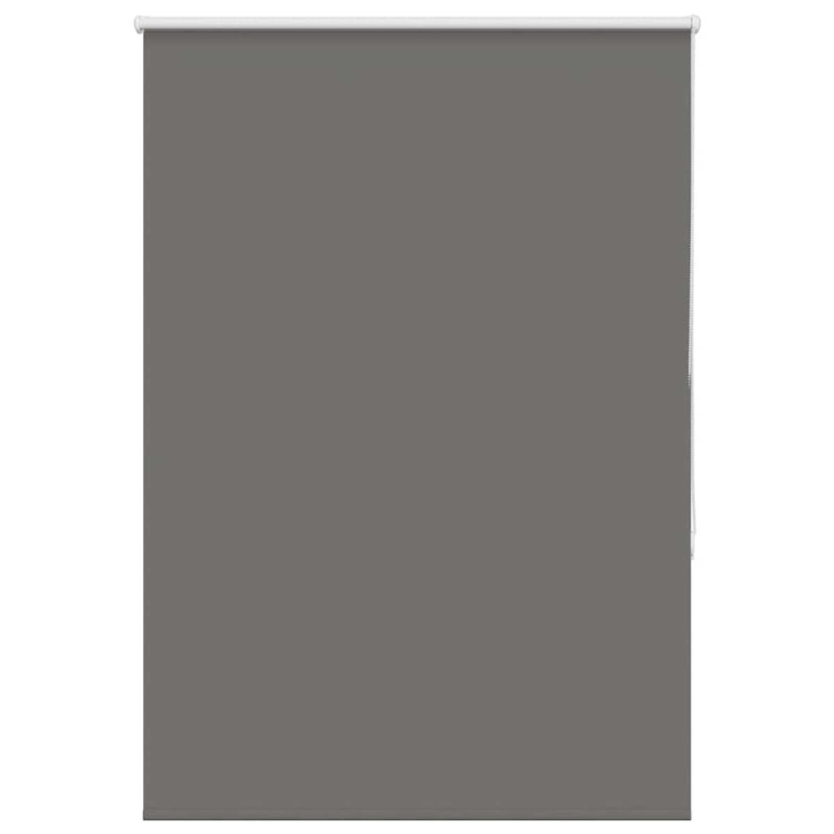 Grey Vidaxl Roller Blind Blackout 105X175 Cm Fabric Width 100.7 Cm Polyester