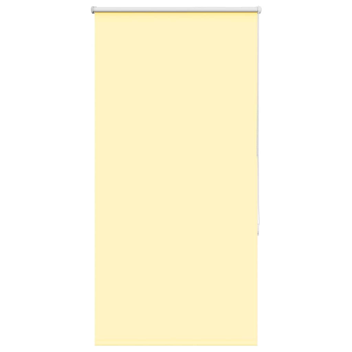 Yellow Vidaxl Roller Blind Blackout 75X150 Cm Fabric Width 70.7 Cm Polyester
