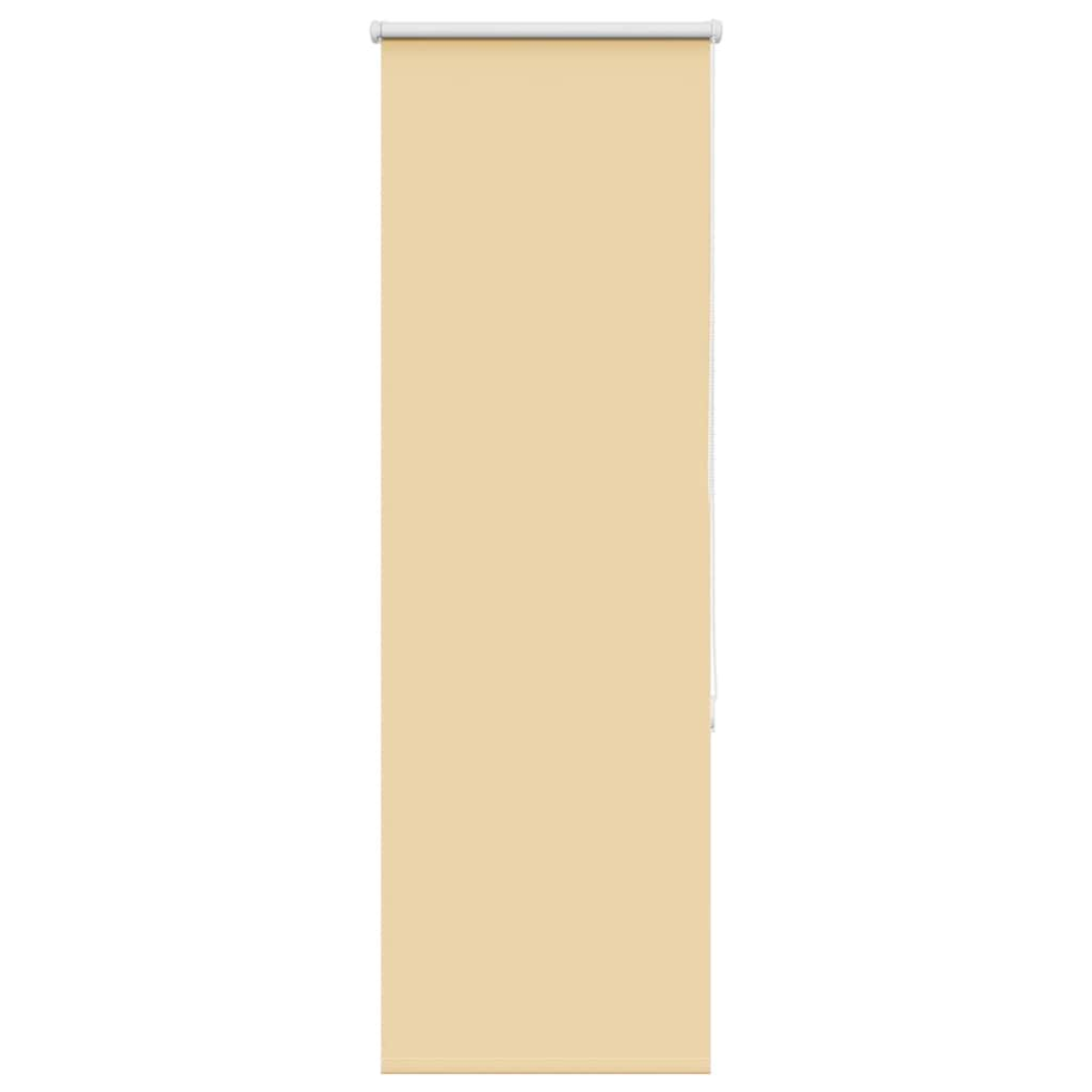 Beige Vidaxl Roller Blind Blackout 40X150 Cm Fabric Width 35.7 Cm Polyester