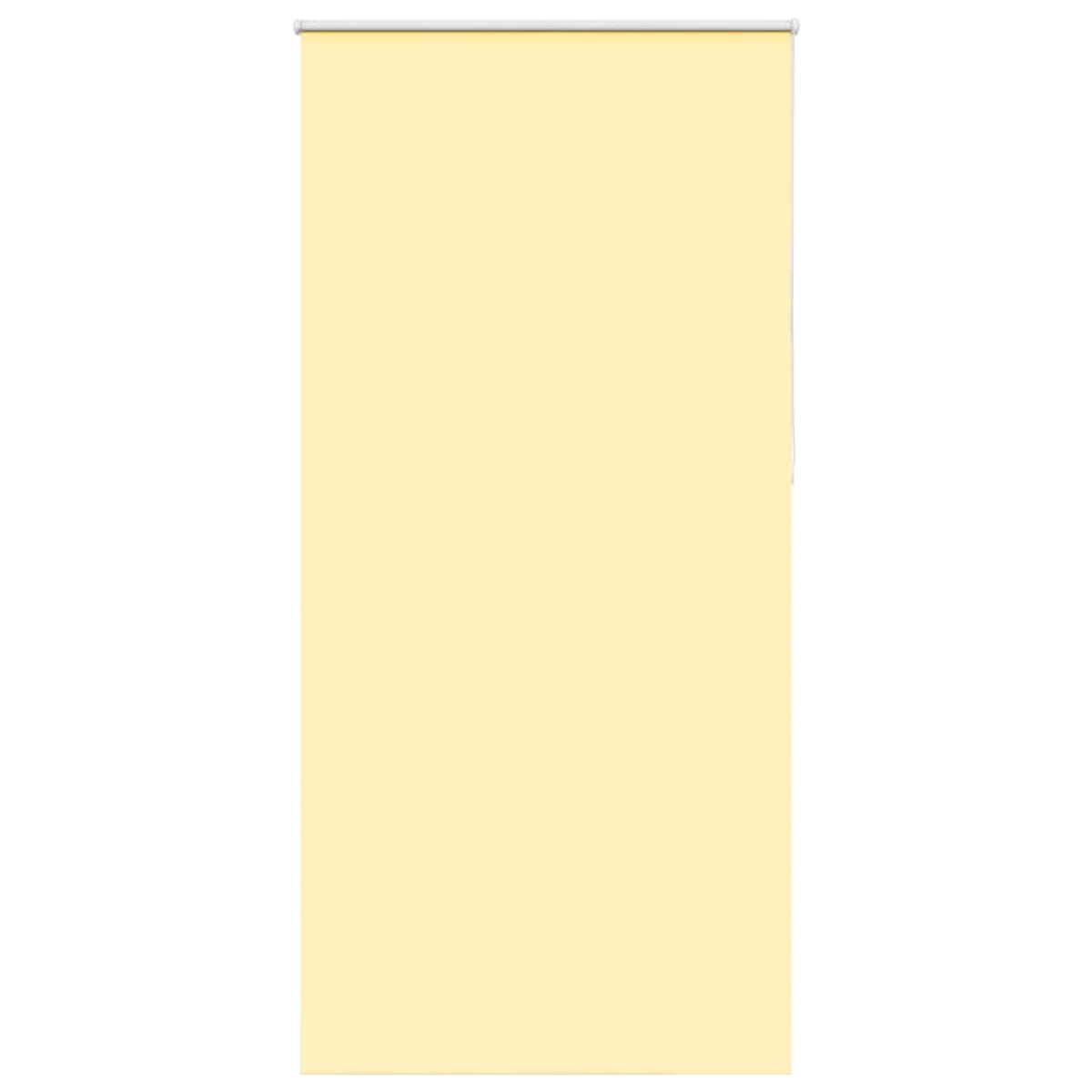 Yellow Vidaxl Roller Blind Blackout 95X230 Cm Fabric Width 90.7 Cm Polyester