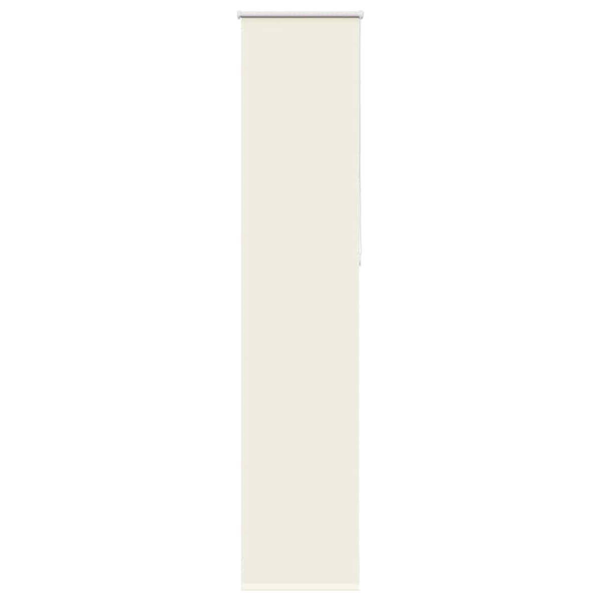 White Vidaxl Roller Blind Blackout Off 40X230 Cm Fabric Width 35.7 Cm Polyester