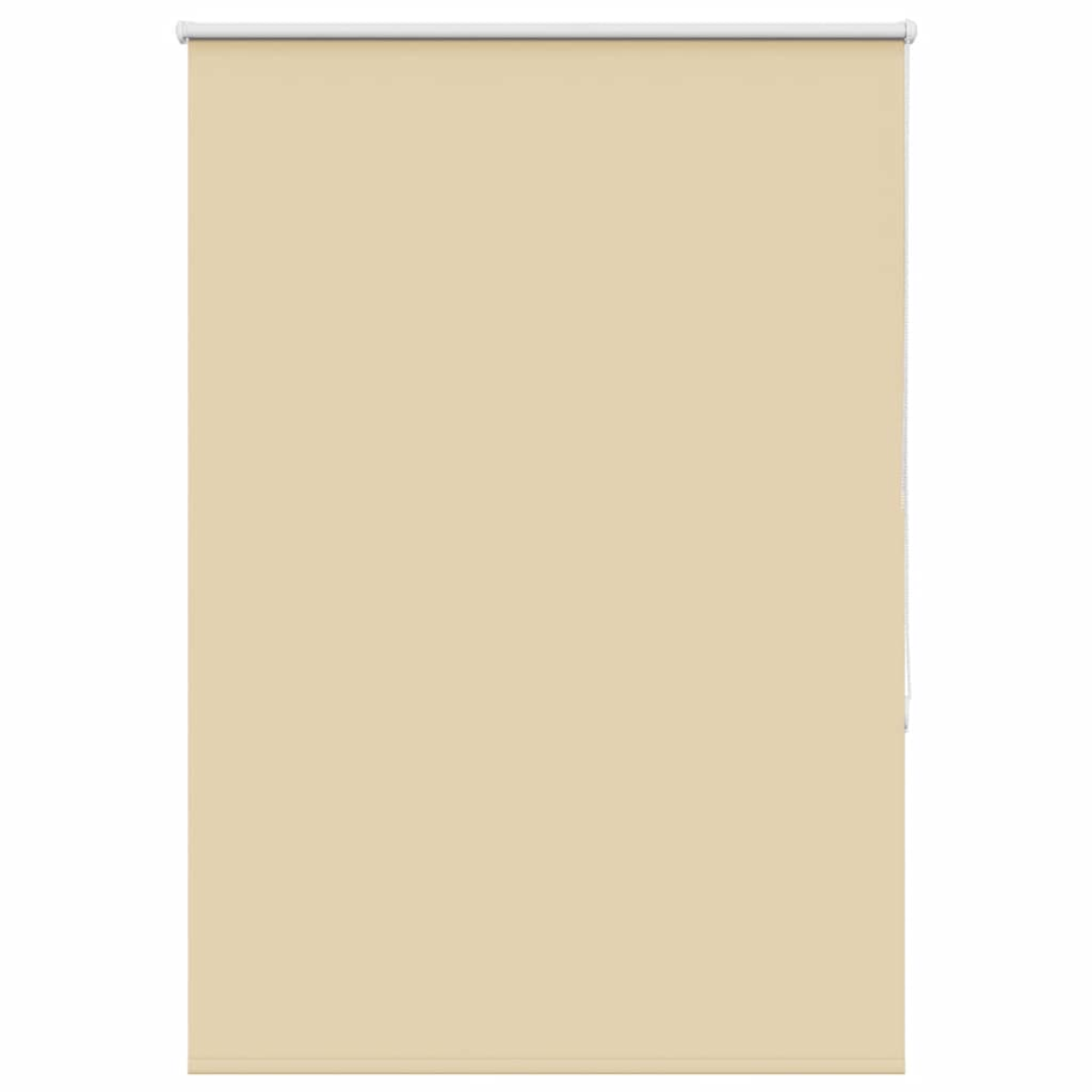 Vidaxl Beige Roller Blind Blackout 100X150 Cm Fabric Width 95.7 Cm Polyester