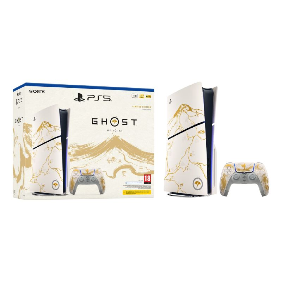 Sony PlayStation 5 Ghost of Yotei Gold console